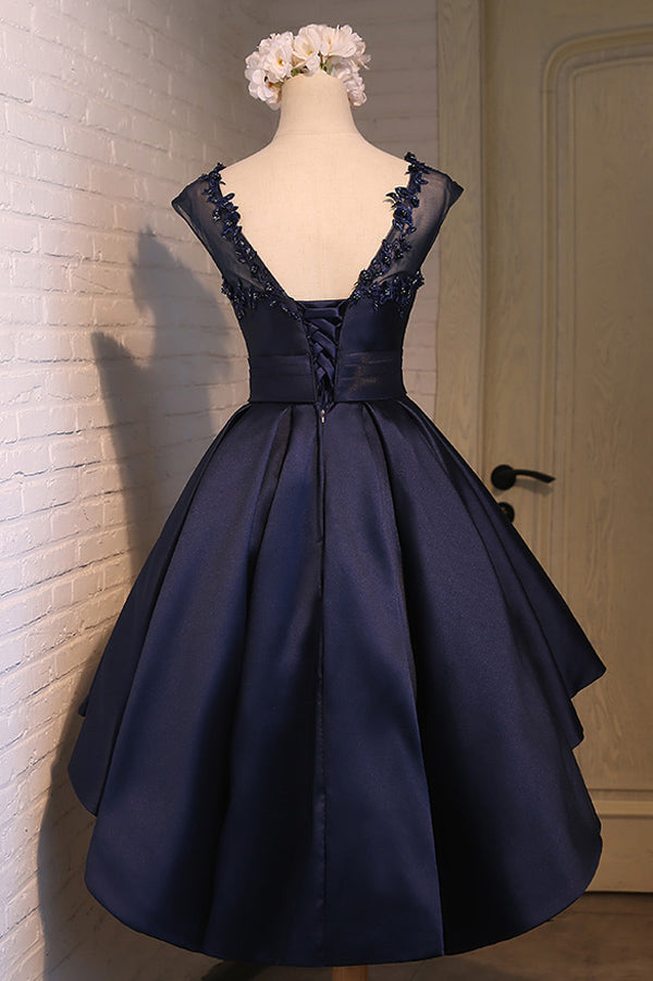 Navy blue classy sales dress