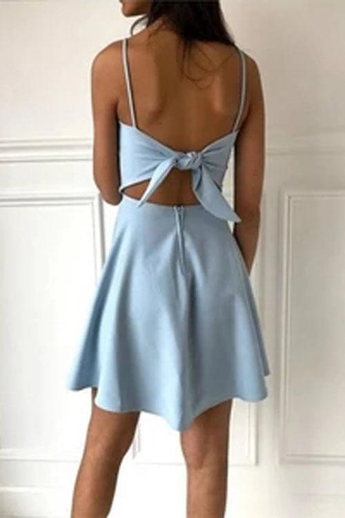 Cute store plain dresses