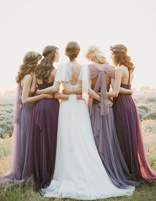 Tulle convertible best sale bridesmaid dress